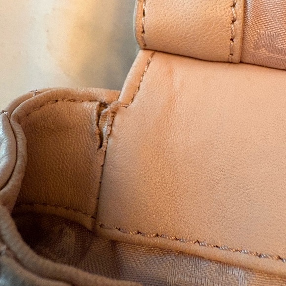 Tory Burch Quilted Leather Marion Shoulder Bag in Blush - Picture 13 of 14